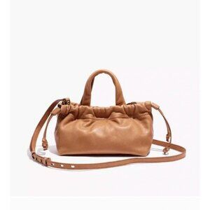 Madewell $118 Piazza Mini Crossbody Bag Timber Beam Brown NH028 D6